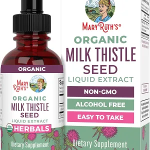 Organic Milk Thistle Seed Liquid Extract - 1190 mg extract